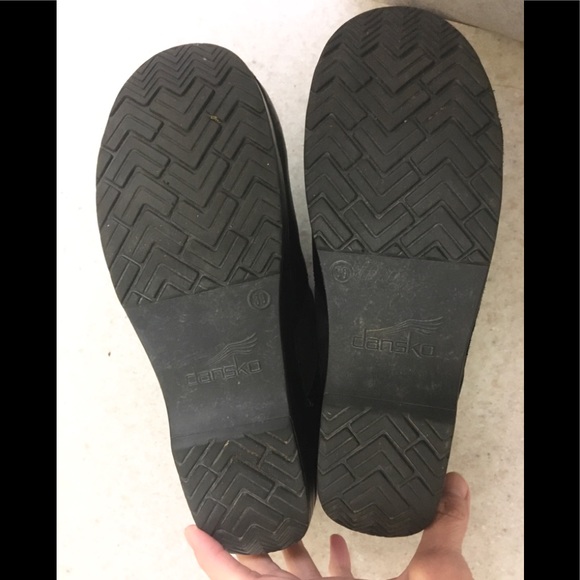 Awesome Dansko smooth leather and suede clogs! - Picture 5 of 9